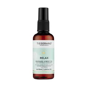 Tisserand 017402041383 Massage And Body Oil - Infused With Sweet Orange Geranium Nutmeg Essent