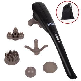 Tizlo 154856898879 Percussion Massager Gun Rechargeable Lightweight 5 Heads