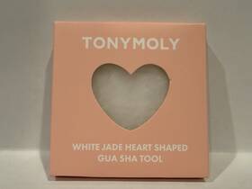 Tony Moly 806194067056 Tonymoly White Jade 3 Inch Heart Shaped Gua Sha K-beauty Tool New In Box