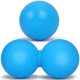 Tl-d-898-massage-ball-us-blue Toplive Silicone Massage Ball 2 Pack Lacrosse And Single Roller B