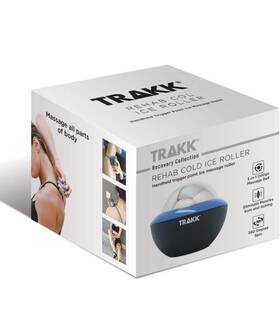 Trakk 194587626781 Rehab Cold Ice Roller Handheld Trigger Point Massager Cryo-ball Therap