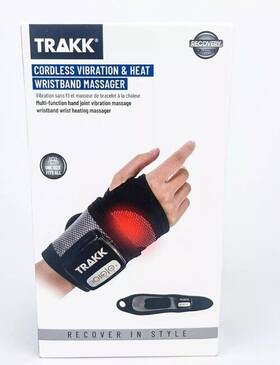 Trakk 194587808996 Cordless Wristband Massager Vibration Heat One Size Fits All Sealed