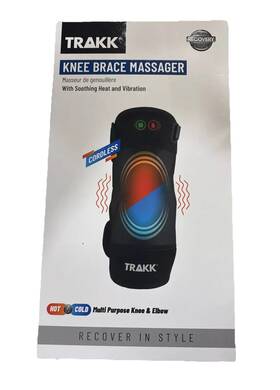 Trakk 198018078811 Knee Brace Massager With Soothing Heat And Vibration Hot Cold