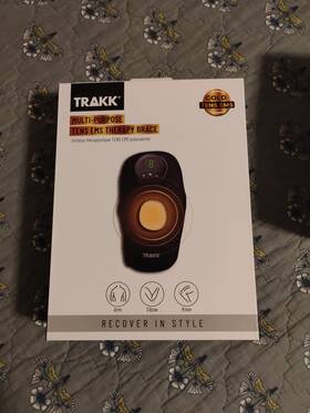 Trakk 198018128738 Multi-purpose Tens Ems Therapy Brace Gold Brand New Shipping