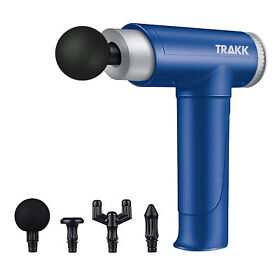 Tr-mo1-bu-u-a Trakk Deep Tissue Athlete Massage Gun Therapy With 4 Speeds And Attachments Open Box