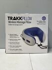 Tr-ushape01-br-u-a Trakk Deep Tissue Memory Foam Neck Massage Travel Pillow Blue Open Box
