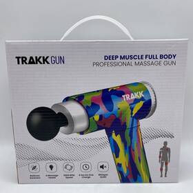 Tr-m01-raincam Trakk Gun 293274112495 Deep Muscle Full Body Professional Massage Rainbow