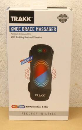 Tr-hcmsknee-950 Trakk Hot And Cold Knee Multi-purpose Brace Massager With Soothing Heat Pack