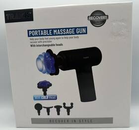 Tr-mngn-650 Trakk Portable Massage Gun Interchangeable Heads 6 Speed Recovery Collection New