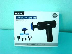 Tr-mngun-650 Trakk Battery Powered Portable Massage Gun With Multiple Attachments