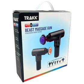 Trkbstgnhc500 Trakk Beast Massage Gun With Hot And Cold Percussion Therapy Heads