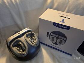 87882804 Tranqwil Foot Massager Machine With Heat Shiatsu Massage Kneading And