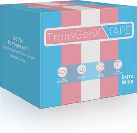 Transgenx 313052123154 4 Inch Wide Tape. Extra For Trans Ftm Chest Binder Transgender