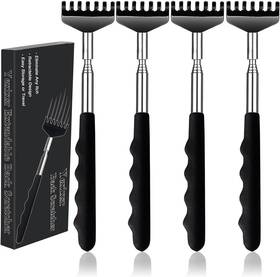 Treasure-trove-4 6927815050768 Pack Back Scratcher Extendable Metal Portable For Men Women Adu