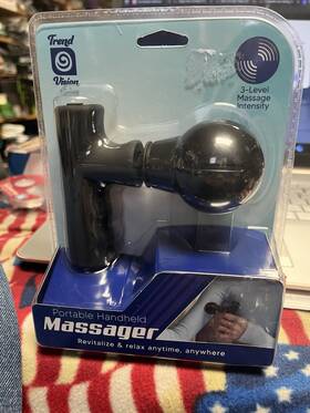 Nv-08618 Trend Vision 3- Speed Massage Percussion Massager Portable New