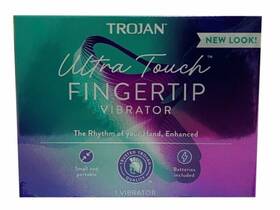 56788 Trojan Ultra Touch Fingertip Vibration Tip Handheld Vibrator