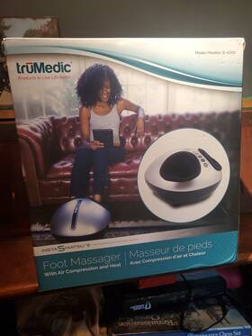 4000i Trumedic Instashiatsu Is 4000 Foot Massager/heat. Open Box - Fully Tested