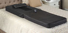 Ts200s Hammacher Schlemmer Shiatsu Vibration Massage Mat Cushioned Faux Leather Black