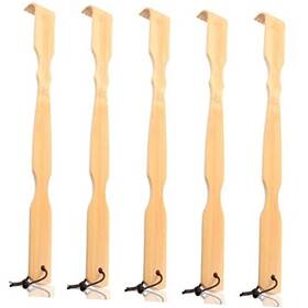 Zz-jhyyn-05 Tunatu Bamboo Wooden Back Scratcher 17 Inch Natural Handmade Back-scratchers For Men
