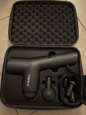 Tzumi 841351176316 Fitrx Portable Muscle Massage Gun With Carrying Case