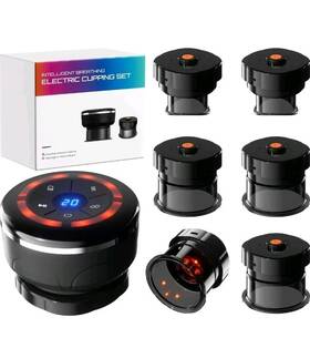 Jz-15-6 Ubalance Smart Cupping Therapy Set Cellulite Massager With 6 Massage Cups