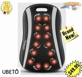 Ubeto Back Massager Portable Massage Cushion Chair Pad With Heat