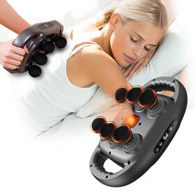 Uffae-us04 Uffae 6 Head Massage Gun Deep Tissue With 9 Levels And Modes Electric Massager Tool