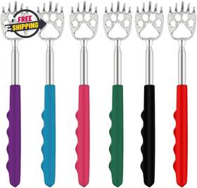 Un 445044962984 6 Pack Telescoping Back Scratcher - Bear Claw Scratchers Portable Exte
