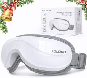 Tl-em10 Unbbrand Eye Massager With Heat Heated Mask Bluetooth Music For Migraines