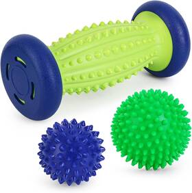 Unbraded Bd4269 Set De Masaje Para Fascitis Plantar Con Rodillo Y Bolas