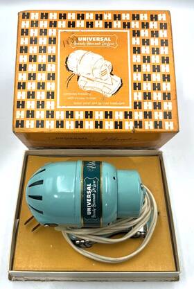 Un1995vm Universal Uh1995vm Vtg 60s Handy Hannah Deluxe Vibrator #un1995vm Without Rig Box Tested Works