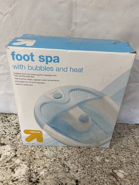 Up And 074108400703 Foot Spa With Bubbles Heat