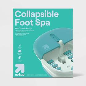 90569890 Up&up Collapsing Foot Spa With Heat -
