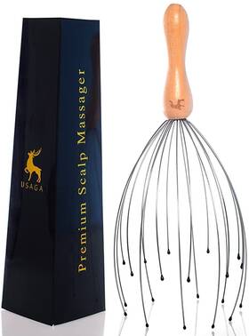 Usaga 718774010230 20 Fingers Head Massager Scratcher Scalp Stocking Stuffers For