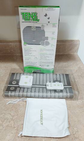 Veridan Healthcare 845717009621 Tens Foot And Body Pain Management System Electrode Mat Health