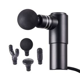 Jmq3200rpmtxdj6wb Vevor Massage Gun Deep Tissue Percussion Muscle Massager With 4 Speeds Heads