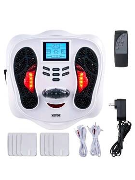 Zdxhcjqdglbjnq1si Vevor Foot Circulation Stimulator Ems And Tens Neuropathy Massager 25 Modes