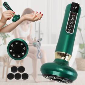 A3-10 Vhv Anti Cellulite Massager Handheld Vacuum Suction Cupping Kit With 12 Mode