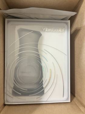 Vibrosculpt Vspro8463 Pro Anti-cellulite Massager Handheld Full Body White With Pads