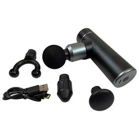 Hond0068c0001 Vicbas Massage Gun Percussion Massager Deep Tissue Muscle Vibrating Relaxing 4 Heads