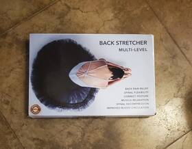 B084z1txmc Vigor Wave Back Stretcher Lower Pain Relief Lumbar Support - Spine Decompression New