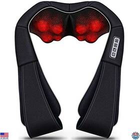 B01csh768g Viktor Jurgen Shiatsu Neck And Shoulder Massager With Heat - Deep Tissue Relief For Relaxation