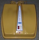 413x Vintage Deluxe 1970s Heat Massager Electric Dr . Scholl Foot Yellow