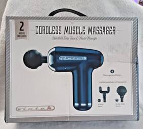 Jmq-ws-028 Vintek Deep Tissue Handheld Muscle Massager Cordless 6 Intensity Levels New