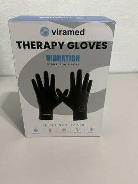 Viramed 198715663341 Heated Massage Gloves With Vibration And Heat Therapy