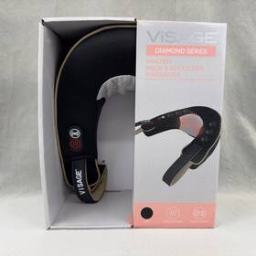 Visage 061462466397 Heated Neck And Shoulder Massager Diamond Series Two Speeds Heat Function