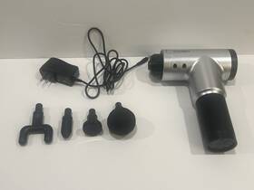 Ms1700-slil Vivaspa Ms1700-sil Handheld Percussion Massage Gun - 4 Attachments Great Condi