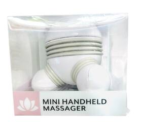 538-0622 Vivitar -battery Operated Handheld Massager White Spaceship Pressure Activated