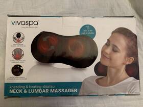 W9yoabpcsr4200 Vivitar Nib Authentic Vivaspa Living The Healthy Live Neck And Lumbar Massager