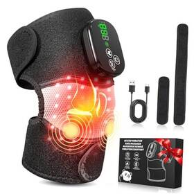 Viyachy 768825802741 Knee Massager With Heat And Vibration Heated Brace For Relaxation